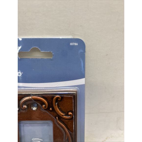 Brainerd 18786 Copper French Lace Single Rocker GFCI Switch Wall Plate {15} - Picture 4 of 11